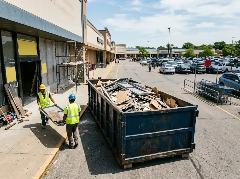 retail-store-renovation-debris-003 — frequently asked questions, Roll-off Dumpster Rentals in Cahokia Heights, IL